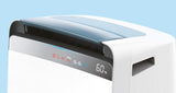 SHARP dehumidifier with Air Purifier I Plasmacluster Tech fight against Mold, Fungus, VOCs I Absorb Moisture I Clothe Dryer I HEPA+Carbon+Pre-Filter I Area Covers 550 ft² I Drain 20L/day I DW-J20FM-W