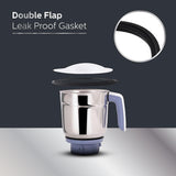Philips Stainless Steel Viva Collection HL7701/00 Mixer Grinder, 750 Watts, 4 Jars (Elegant Lavender and White)