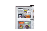 LG 242L 2 Star Frost-Free Double Door Convertible Refrigerator with Smart Inverter Compressor, Multi Air Flow & MOIST ‘N’ FRESH, Scarlet Charm (GL-N292BSCY)