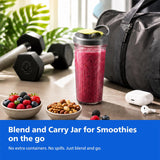 Philips HR2612/00 Mini Blender – Compact Blender for Quick Mixing & Blending