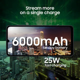 Samsung Galaxy A07 5G (4GB RAM, 128GB Storage) | MediaTek Dimensity 6300 | 6000mAh Battery | 120Hz Display | Black