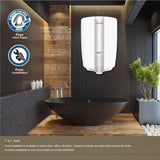 Venus Splash Pro Smart 15L Storage Water Heater – Graphite Silver, Glass-Lined Tank (15SX) (501170)