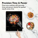 Havells Cook Pro TC-20 Induction Cooktop | Up to 9 Cooking Modes | Digital Display for Time & Power | GHCICRVA200
