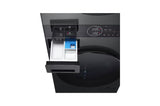 LG 13/10kg WashTower™ Smart Washer Dryer in Platinum Black,5 Star(Washer) FWT1310PB