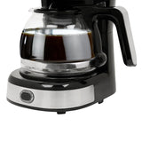 Faber Drip Coffee Machine FCM 0.6L SS BK 800W|| 4 Big Cups||Warming Plate- Keeps Coffee Warm for 30 mins