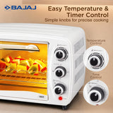 Bajaj 1603 16L OTG Oven – 1200W Oven Toaster Grill for Baking, Grilling & Toasting (420112)
