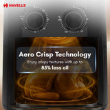 Havells Prolife Aero 4.2L Air Fryer | 6-in-1 Cooking | 85% Less Oil | AeroCrisp Technology