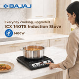 Bajaj ICX 140TS 1400W Induction Cooktop – ICX 140TS (740308)