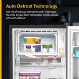 Whirlpool VitaMagic Pro 192L 3 Star Direct Cool Single Door Refrigerator | Alpha Steel | Auto Defrost | Zeolite Technology | Stabilizer Free | Up to 12 Days Garden Freshness 215 VMPRO PRM 3S ALPHA STEEL (73692)