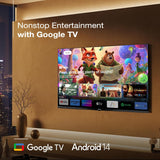 SANSUI 140 cm (55 inch) 4K Ultra HD Smart Google TV with A+ Grade IPS Panel Dolby Audio & Film Maker Mode LED TV(JSW55UG23)