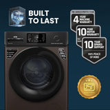 IFB 8 Kg 5 Star Powered by AI with 9 Swirl Wash, WiFi, Fully Automatic Front Load Washing Machine (SENATOR MBN 8012 CMS, Steam Refresh Program with Eco Inverter, Mocha)