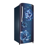 Samsung 223L 3 Star Inverter Direct-Cool Single Door Refrigerator (RR24C2723CU/NL,Camellia Blue), Free 1 Year Extended warranty