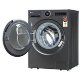 LG 12 Kg 5 Star Fully Automatic Top Load Washing Machine | AI Direct Drive 2.0 | Digital Dial | ez-Dispense | TurboWash 360 Degree | Steam Plus (FX1412A9K, Essence Black)