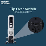 Morphy Richards OFR 11F 11-Fin 2900W Oil Filled Radiator Room Heater | Adjustable Thermostat | Safety Tilt & Auto Thermal Shutoff | Castor Wheels for Easy Mobility | Silent Heating