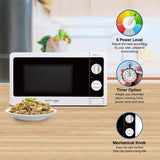 Voltas Beko, A Tata Product 20L, 700W smart solo Microwave oven (MS20MPW10, White)