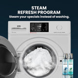 IFB 8 Kg 5 Star Powered by AI with 9 Swirl Wash, WiFi, Fully Automatic Front Load Washing Machine (SENATOR GXN 8012 CMS , Steam Refresh Program with Eco Inverter, Grey)