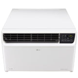 LG 1.5 Ton 5 Star DUAL Inverter Window AC (Copper, Convertible 4-in-1 cooling, RW-Q18WUZA, HD Filter with Anti-Virus Protection, White)
