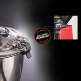 USHA ICHEF 750 Watt Copper Motor Mixer Grinder with 3 SS Jars & Translucent blender PC Jar with fruit filter| Hands Free operation with Dual Safety Lock| (Red/Black)
