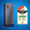 Bosch 226 L, 3 star, Direct-Cool Single Door Refrigerator | 18 Hrs Cooling Retention | 2.5X Faster Cooling | Spacious Multi Box | Delicate Crisper for Soft Veggies (2026 model, CST22U13AI, Dark Lake)