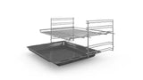 Bosch 66 L Series 2 built-in oven with 3D hot air 60 x 60 cm (HBF133BR0I, Stainless Steel)