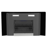 Faber90cm 6 way Silent Suction,1250m3/hr, Autoclean Chimney, 12Yr Warranty on Motor(2Yr Comprehensive) Autoclean Alarm(HOOD EVEREST 3D IN HC SC FL LG 90, Filterless, Touch&Gesture Control, Light Grey)