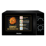 Haier 20L Solo Microwave Oven (HIL2002MWPH, Black)