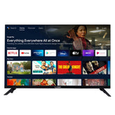Lloyd 80cm (32 Inches) Full HD Smart Google LED TV (Voice Commands 32HX600G Black,2025 Model)