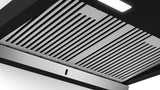 Bosch Series 4 60cm Wall-Mounted Chimney | 950 m³/hr Suction | Self-Clean Technology | Oil Collector Filter | Touch with Gesture Control | Matt Black - DWBA68H60I