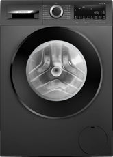 Bosch 9kg 5 Star Anti Wrinkle & Steam Care Fully Automatic Front Load Washing Machine with Built in Heater (WGA244ZTIN, Black Grey)