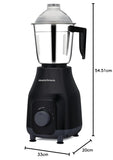 Morphy Richards Tetragrind 750 Watts Mixer Grinder | 3-Speed Control | 3 Years Warranty | Black And Grey