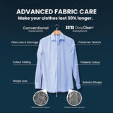 IFB 7 Kg 5 Star Powered by AI with 9 Swirl Wash, WiFi, Fully Automatic Front Load Washing Machine (SERENA SXN 7012 CMS, Steam Refresh Program with Eco Inverter, Rich Silver)