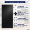 Electrolux 496L 1 Star Double Door Refrigerator with AI CoolAssist, Bottom Mount Freezer, GreenZone Technology, Cooling 360, Inverter, Frost Free, UltimateTaste 700, EBE5002C-B, Matte Charcoal Black