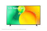 LG 177 cm (70 Inches) Nanocell Series 4K Ultra HD Smart LED TV 70NANO75SQA (Black) (2022 Model)