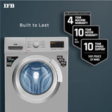 IFB 7 Kg 5 Star Front Load Washing Machine Appliance with Power Steam (NEO DIVA SXS 7010, Silver, 1000 RPM)