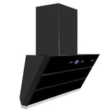 Faber 90 cm 1500 m³/hr Wall Mounted Kitchen Chimney (HOOD COMET BLDC FL HC BK 90, Filterless technology, Touch & Gesture With Remote Control, Black)