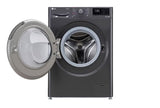 LG 10 Kg 5 Star Inverter Wi-Fi Fully-Automatic Front Loading Washing Machine with Inbuilt heater (FHP1410Z5M, Middle Black with Chrome Door, AI DD Technology & Steam)