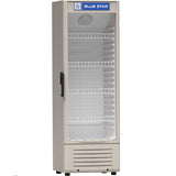 Blue Star SC300F 300 Litres Single Door Frost Free Visi Cooler | Glass Door | Adjustable Shelves | Grey