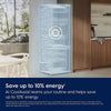 Electrolux 496L 1 Star Double Door Refrigerator with AI CoolAssist, Bottom Mount Freezer, GreenZone Technology, Cooling 360, Inverter, Frost Free, UltimateTaste 700, EBE5002C-B, Matte Charcoal Black