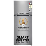LG 398 L 2 Star Frost-Free Smart Inverter Double Door Refrigerator, GL-S422SPZY, Shiny Steel, Convertible with Express Freezing)