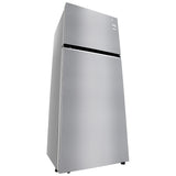 LG 398 L 2 Star Frost-Free Smart Inverter Double Door Refrigerator, GL-S422SPZY, Shiny Steel, Convertible with Express Freezing)