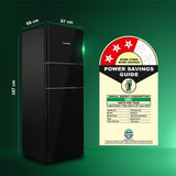 Bosch 335L, 3 Star, MaxFlex Convert Frost Free Triple Door Refrigerator | 8-in-1 Convertible Storage Modes | 57L Extra Convertible Zone | Cool Extend up to 18 hours (CMC36K23NI, Black Pearl, 2026)