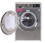 LG 7 kg Inverter Wi-Fi Enabled with STS-VCM & TurboWash Fully Automatic Front Load Washing Machine with In-built Heater Grey (FHT1207SWS)
