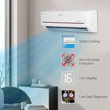 Voltas 1.5 Ton 3 Star Fixed Speed Split AC (Copper, LED Display, Anti-dust Filter,183 Vectra Prism-1, White)