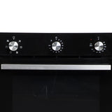 Faber 80L Built-In Black Finish Oven || Push/Pull Knob Control with Digital Display || 6 Cooking Functions with Rotisserie, Grill Rack, Universal Pan|| FBIO 80L 6F BK, Free 1 Year Extended warranty