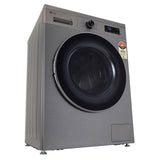 LG 8 Kg 5 Star Inverter Direct Drive Front Load Washing Machine (FHB1208Z4P, Platinum Silver,