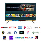 Samsung 43 Inch Crystal UHD 4K Smart TV 43AU8000, HDR, PurColor, Dolby Audio (open box / without box)
