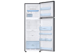Samsung 256 L, 2 Star, Convertible, Digital Inverter with Display Frost Free Double Door Refrigerator (RT30C3732B1/HL, Black Matt)