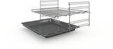 Bosch 66 L Series 2 built-in oven with 3D hot air 60 x 60 cm (HBF133BR0I, Stainless Steel)