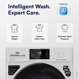 IFB 6 Kg 5 Star with 9 Swirl Wash, Steam Refresh, Eco Inverter Motor, DeepClean® Ai Powered Fully Automatic Front Load Washing Machine (DIVA GXN 6010 CMS, 2X Power Steam®,Inbuilt Heater, Grey)