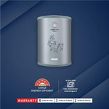 Usha Misty 15 Ltr 2000-Watt 5 Star Storage Water Heater (Grey Magnolia)